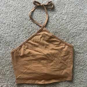 PacSun Tan Halter Neck Camisole